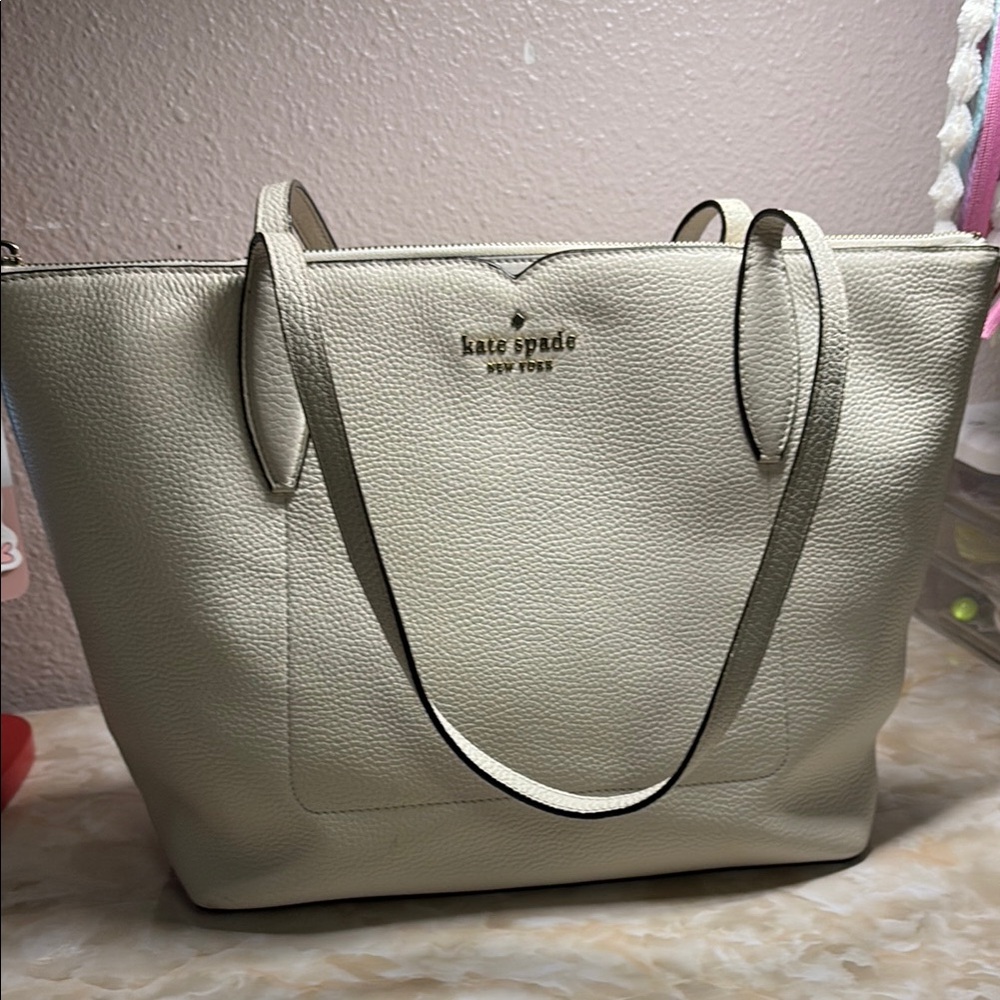Kate spade pebbled leather tote